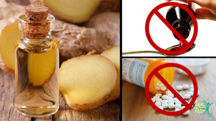 Replace Cough Syrup, Pain Pills, and Antibiotics with This Homemade Ginger Oil