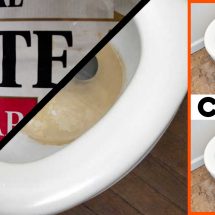 He Pours Vinegar in the Toilet Tank and the Result Is Genius!