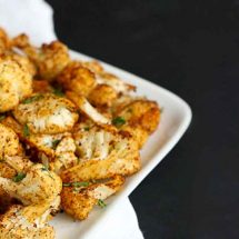 Prevent Inflammation and Cancer with This Roasted Cauliflower and Turmeric Snack