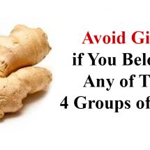 Avoid Ginger If You Have Any of These Conditions