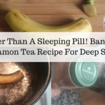 How To Easily Improve Sleep & Beat Insomnia [1 Banana + Cinnamon Recipe]