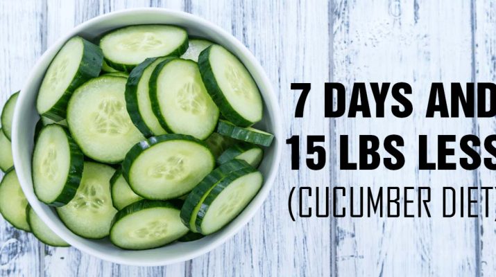 Drop 15 Lbs in One Week with the Cucumber Diet