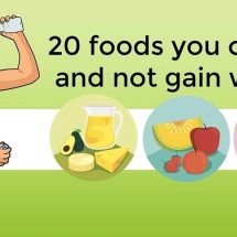 20 Foods Anyone Can Eat And Not Gain Weight