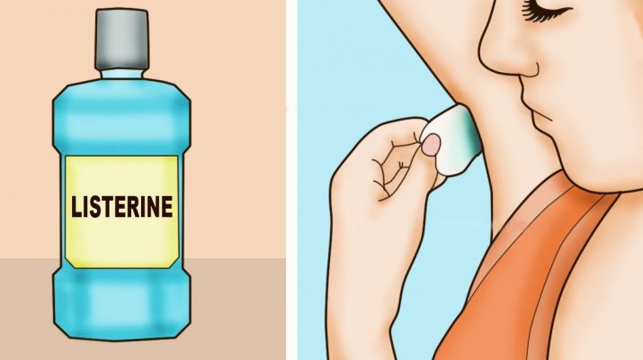 She-Poured-Listerine-On-A-Cotton-Ball-And-Then-Rubbed-Her-Armpits.-After-A-Few-Minutes-The-Results