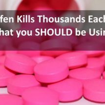 Ibuprofen Kills Thousands Each Year. Here is What you SHOULD be Using Instead