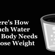 Here’s How Much Water Your Body Needs to Lose Weight