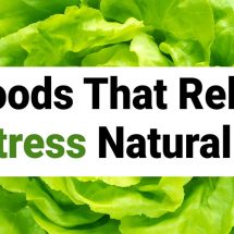 7 Foods That Relieve Stress Naturally