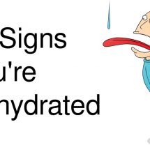 10 Signs You’re Dehydrated
