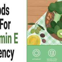 10 Foods to Eat For A Vitamin E Deficiency