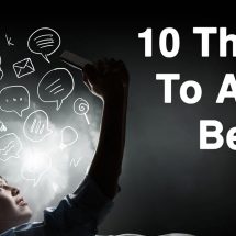 10 Things To Avoid Before Bed