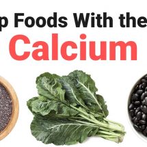 10 Top Foods With the Most Calcium