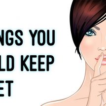 5 Things To Always Keep Secret